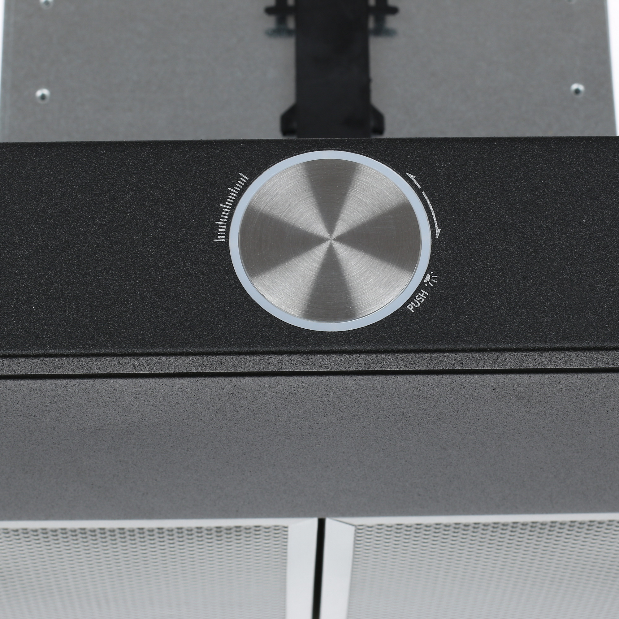 1106570 Вытяжка каминная Jetair TOUCH BL/A/60 черный/серый STDN-0016391 - Вид №4