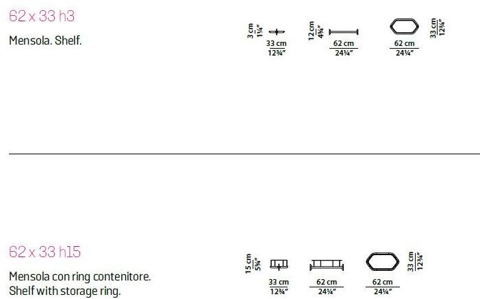 BAXTER Настенный книжный шкаф из металла Libelle sun-id-1502916 - Вид №11