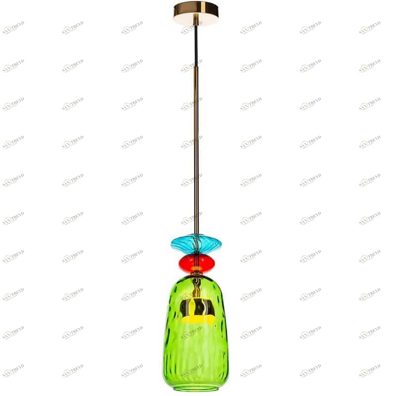 Подвесной светильник светодиодный зеленый 2008-B 2008-B LOFT IT 2008 00-3890261 Зеленый;красный;яркие 