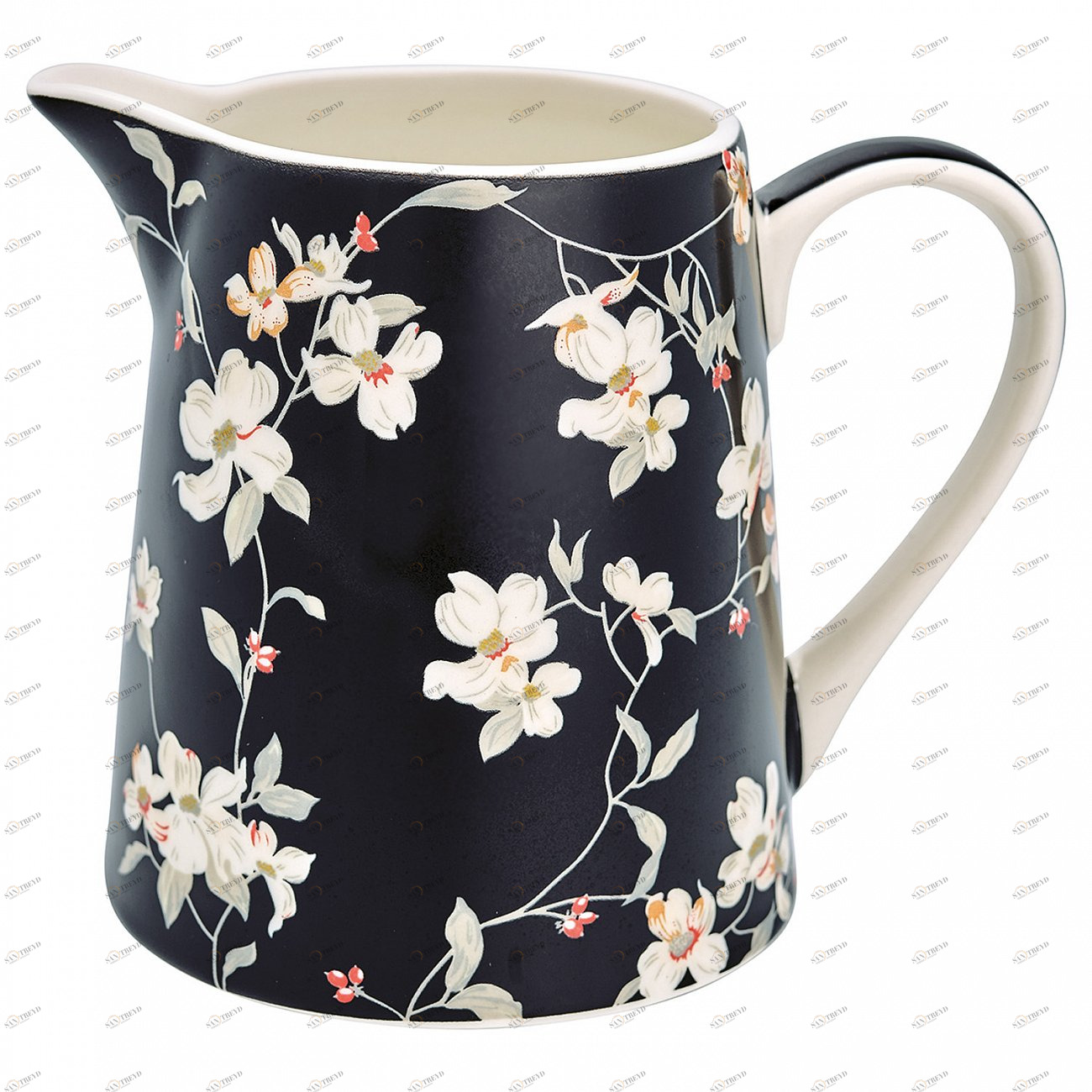 Кувшин "Jolie black" LE-VILLAGE СОВРЕМЕННЫЙ 221993 Разноцветный 