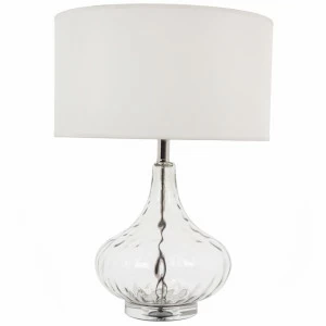 Настольная лампа Marit от RVAstley 5248 RVASTLEY ВАЗА 061723 Белый;прозрачный