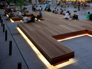 Metalco Деревянная скамейка без спинки