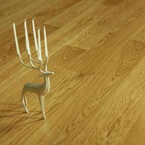 Инженерная доска Kjopmann Викинги Рагнар Дуб Натур с брашью (Текстурированная) 1000х186 мм.