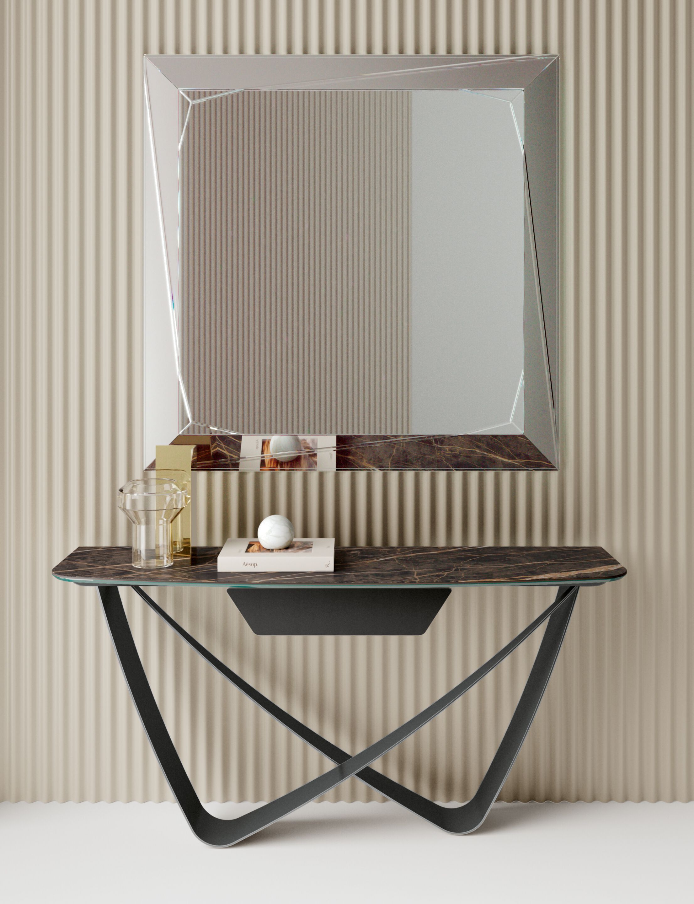 Настенное зеркало Bontempi Casa DIAMANTE ARCH-00131194 - Вид №1