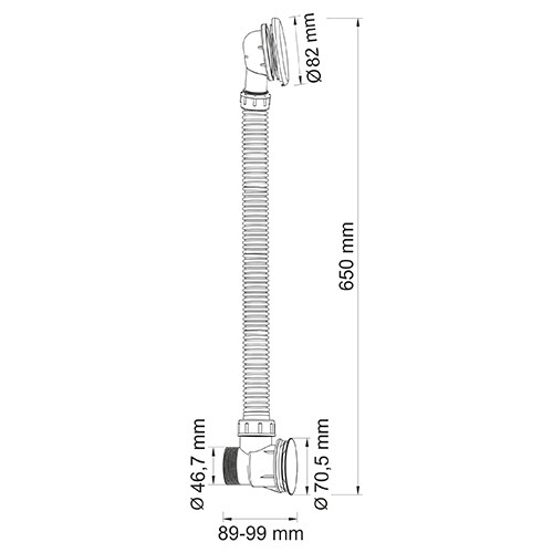 Скоро в продаже! A205 Слив-перелив для ванны NEW! Santreyd  - Вид №1