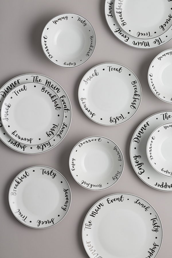 P_0059.612 Тарелка carnaby script d 21 см Price&Kensington  - Вид №3