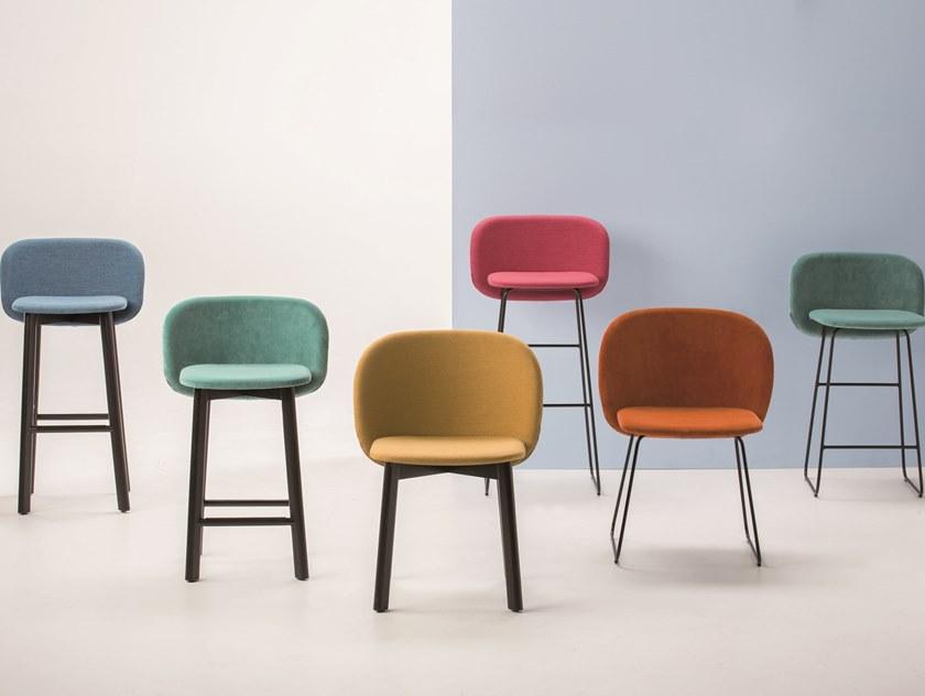 CHAIRS & MORE Стул из мягкой ткани Chips sun-id-1472915 - Вид №7