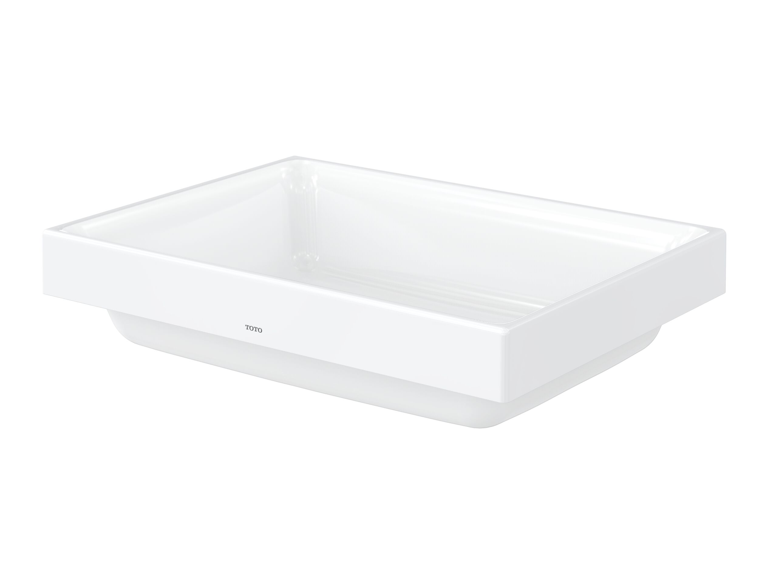 Керамическая прямоугольная раковина с полукругом TOTO CS ARCH-00088779 - Вид №3