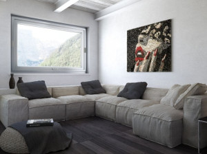 Окно из ПВХ с двойным остеклением