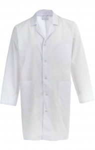 66245 Халат "Сервис" мужской белый  Медицинская одежда  размер 48-50/170-176