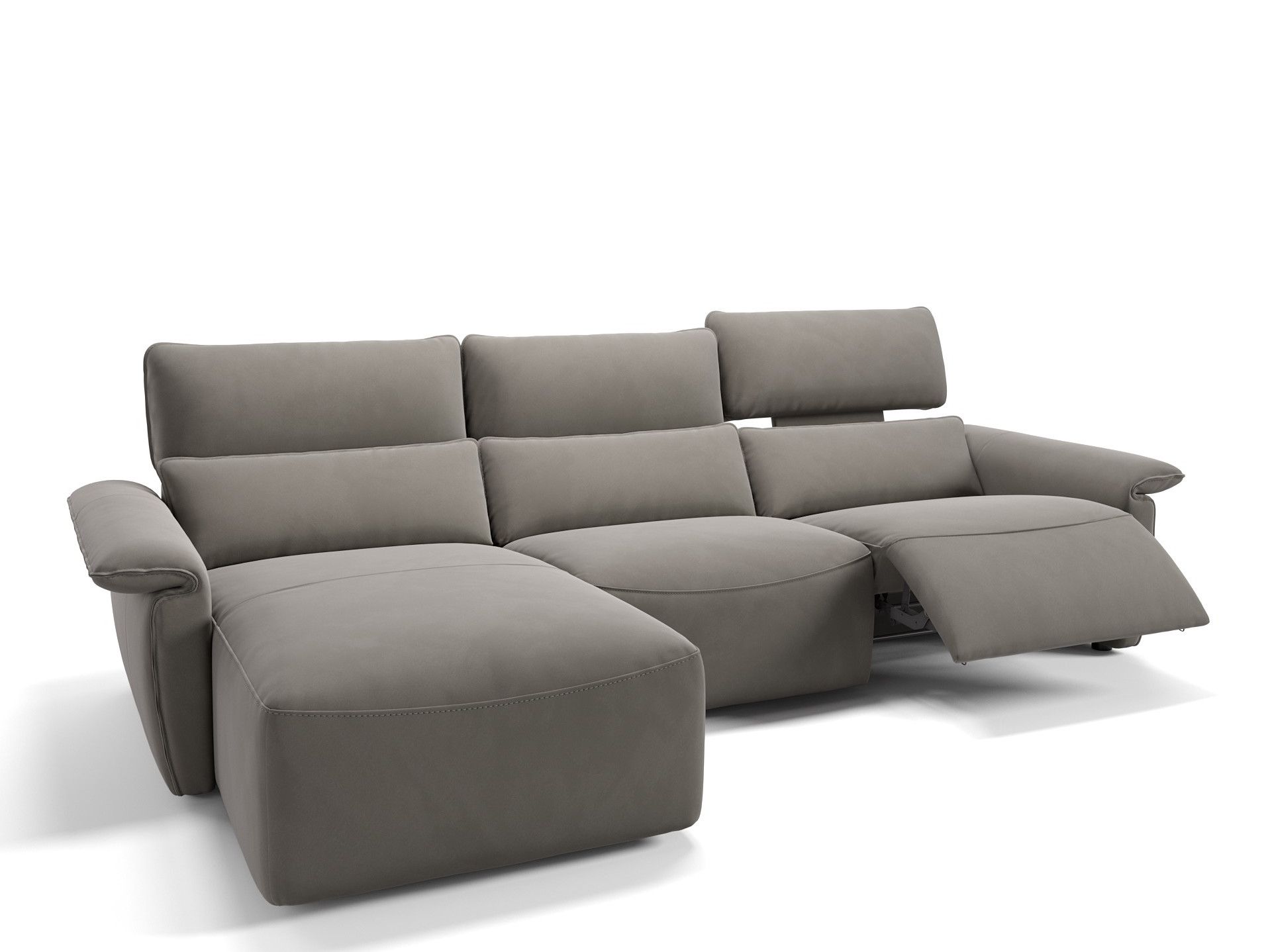 Тканевый диван с полуостровом Sofanella Merida ARCH-00064503