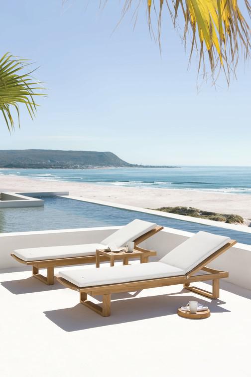 Журнальные столики teak ⌀155см Manutti Siena MNST878 - Вид №2