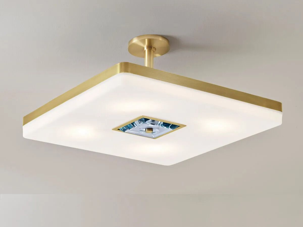 Акриловый потолочный светильник GASPARE ASARO IRIS SQUARE ARCH-00032700