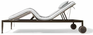 Giorgetti Садовый лежак на колесиках Gea