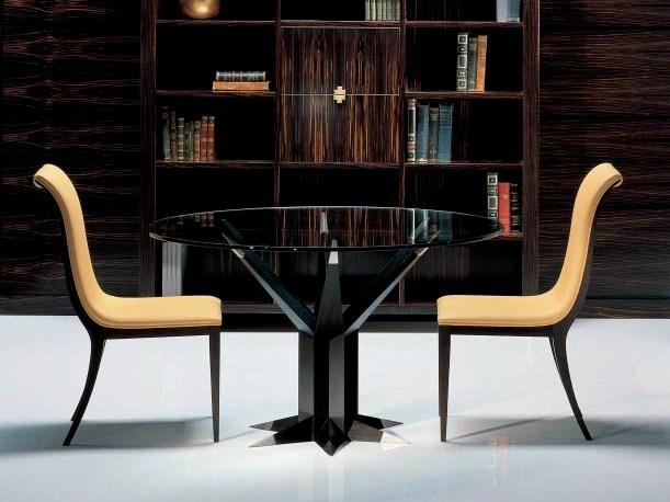 OAK Стол для переговоров из дерева и стекла Percorsi sun-id-1492213 - Вид №1