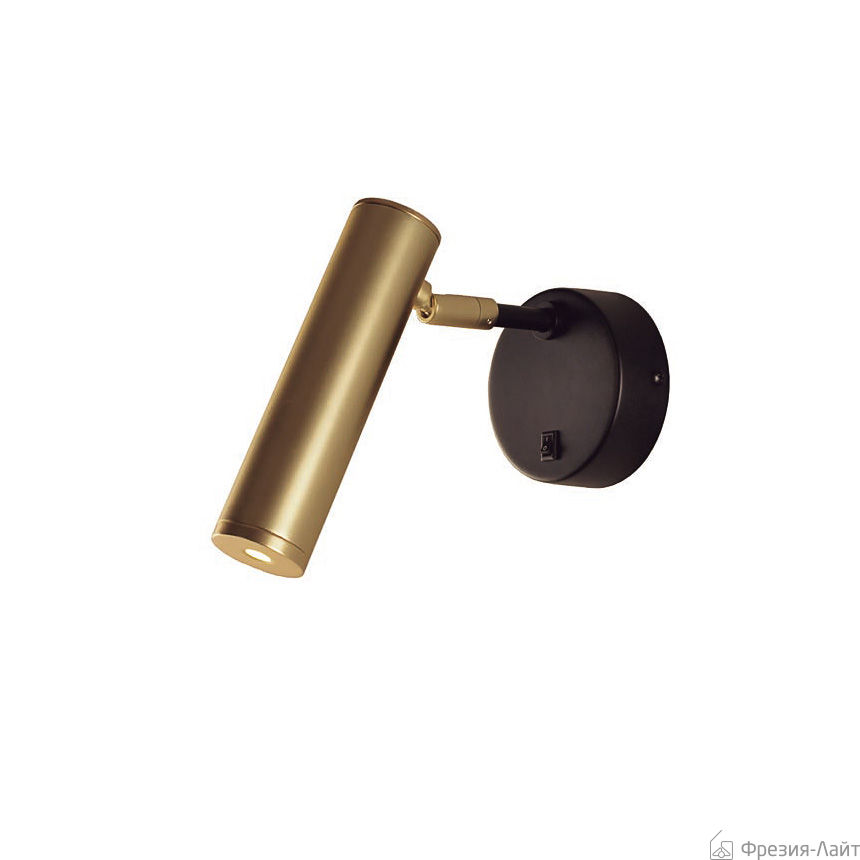 Aromas A1194 Matt black/Matt brass бра Maru 116205