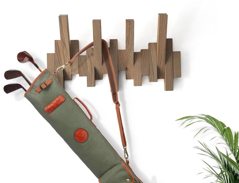 Designobject.it Настенная вешалка из дуба  It1502  - Вид №3