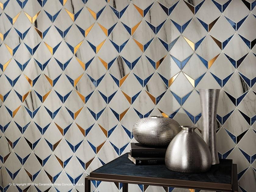 Atlas Concorde Белая плитка для стен с эффектом мрамора Marvel dream sun-id-1460935 - Вид №25