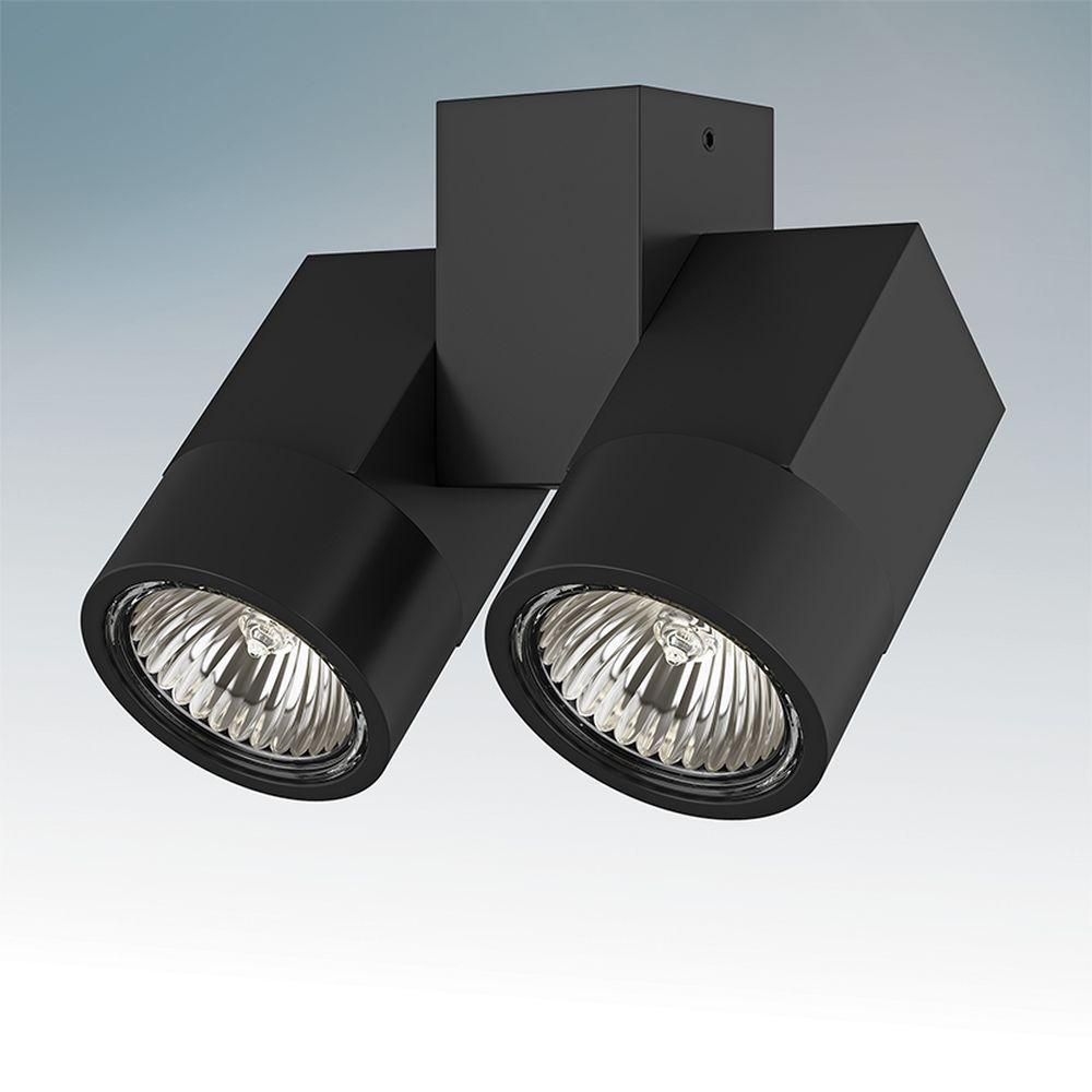 Потолочный светильник Lightstar Illumo X2 Nero 051037 LIGHTSTAR ILLUMO X2 082505 Черный  - Вид №1