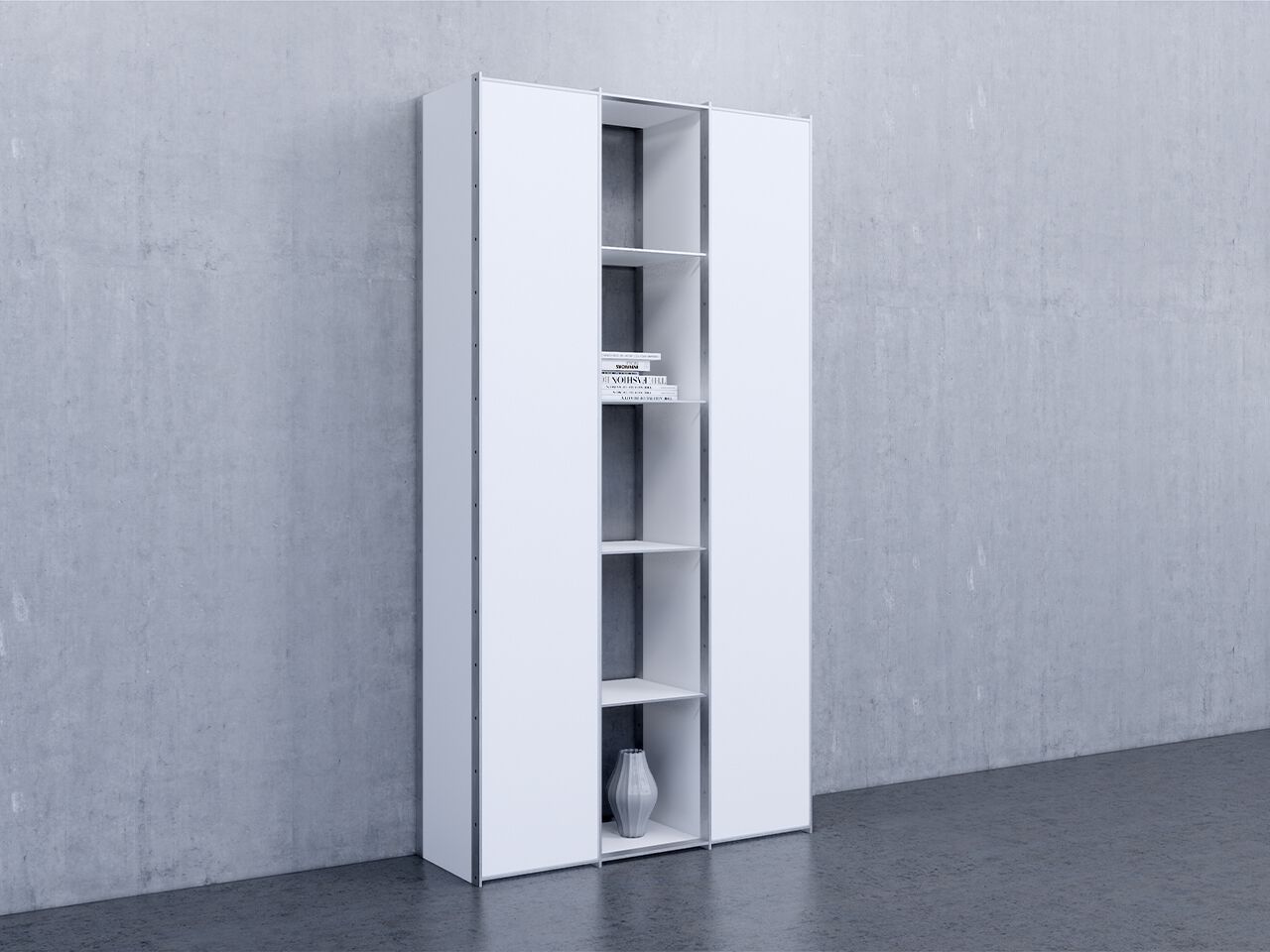 Высокий офисный книжный шкаф в день MaxForm Shape ARCH-00138729 - Вид №3