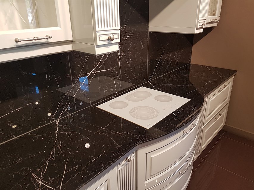 Столешницы для кухни - Неро маркина C-VD LIGRON LIST474 171 - Вид №16