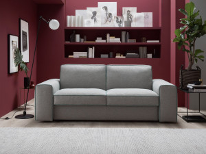 Двуспальный диван-кровать из ткани