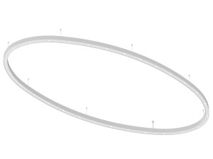 Литой алюминиевый светодиодный подвесной светильник