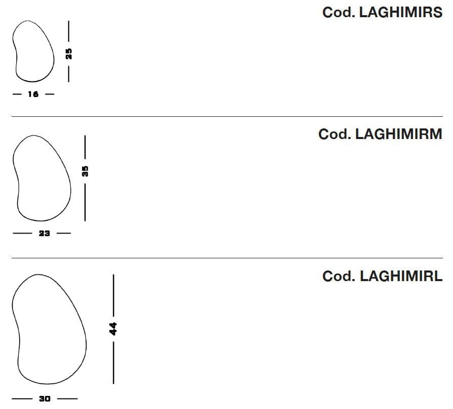 Овальное зеркало с рамой стены Secolo озера ARCH-00027360 - Вид №4