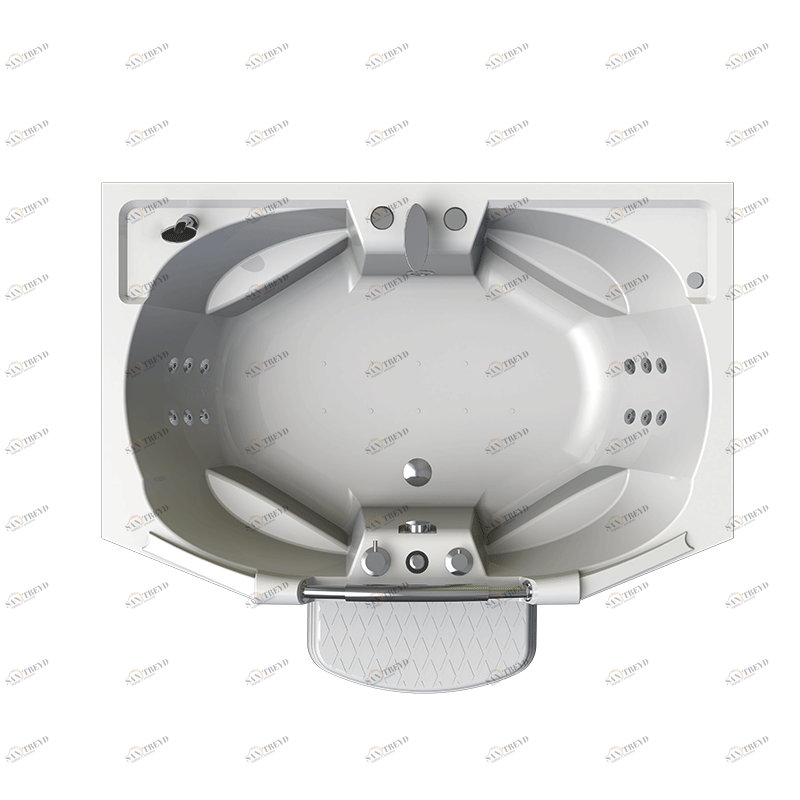 Гидромассаж "Релакс Chrome" на ванну Конкорд (двигатель 900 Вт, джет Глори - 12 шт.) Radomir 1-65-2-0-1-025