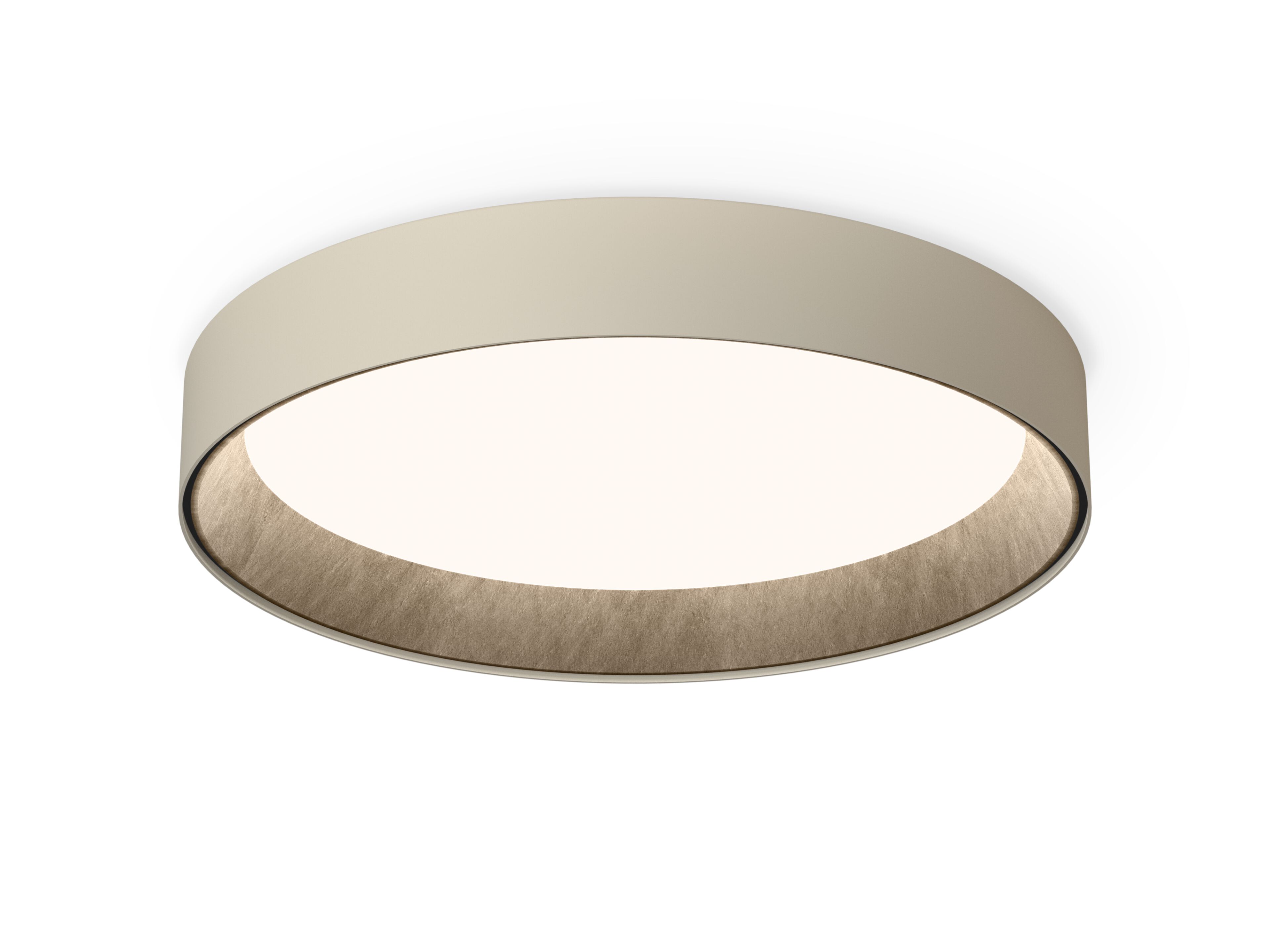 Светодиодный потолочный светильник из алюминия и сланца Vibia Duo Petra ARCH-00003401