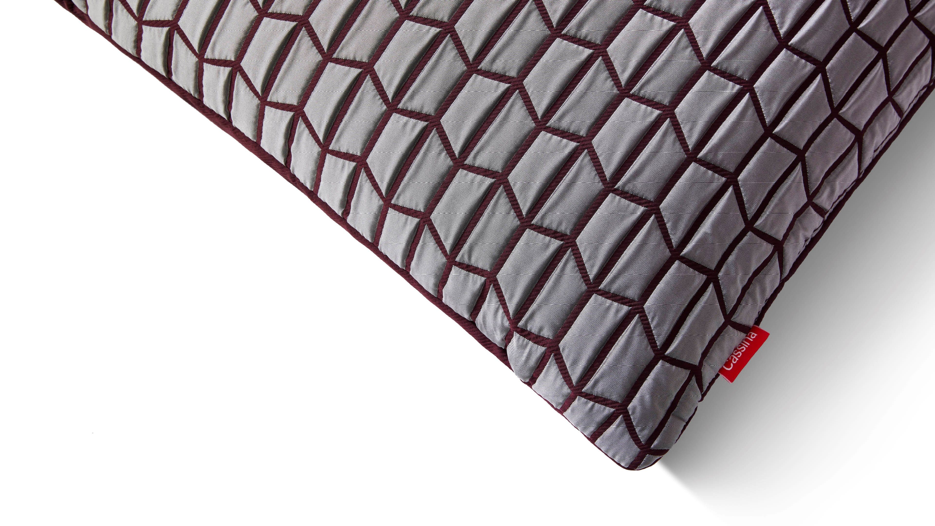 Квадратная подушка из ткани с рисунком CASSINA рамка ARCH-00084046 - Вид №13