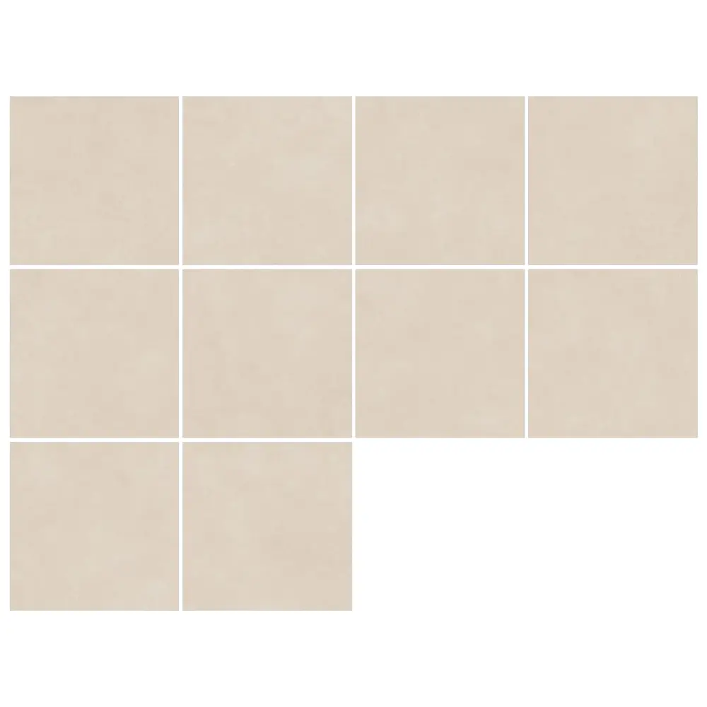 Глазурованный керамогранит Alma Ceramica Urban Home 60x60 см 1.8 м² матовый цвет бежевый 89456961 STLM-2087321 - Вид №2