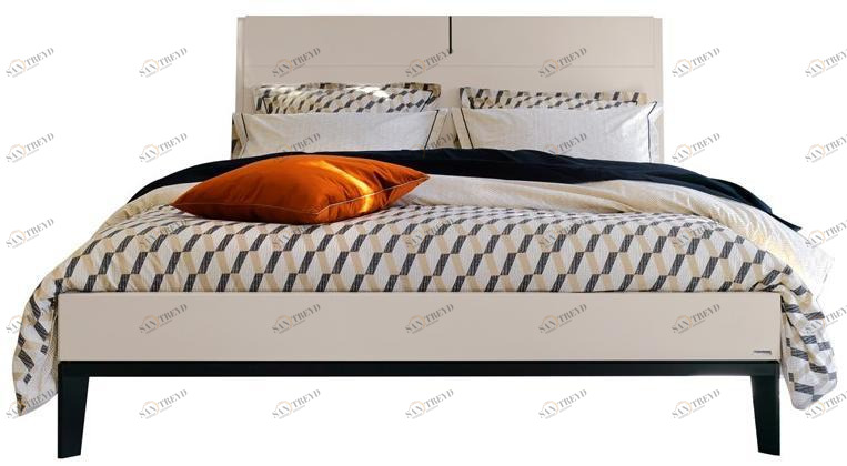 GAUTIER Двуспальная кровать из меламина Intense 1b42103