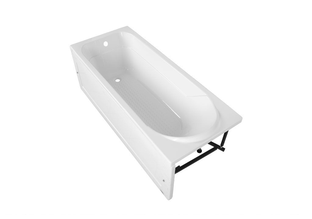 Акриловая ванна Aquanet West 160x70 (+ шторка Aquanet Alfa 4 NF6222-pivot) 0020405400196049 - Вид №4