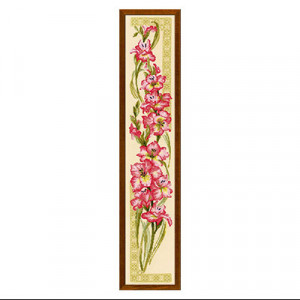 0938 Набор для вышивания Гладиолусы 20 х 92 см RIOLIS Сотвори Сама