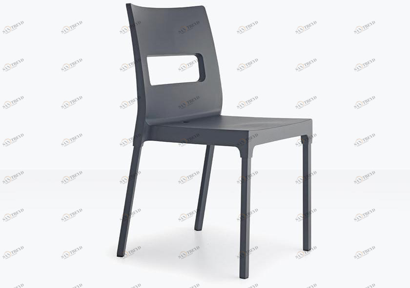 SCAB DESIGN Штабелируемый стул из технополимера Diva sun-id-1397346
