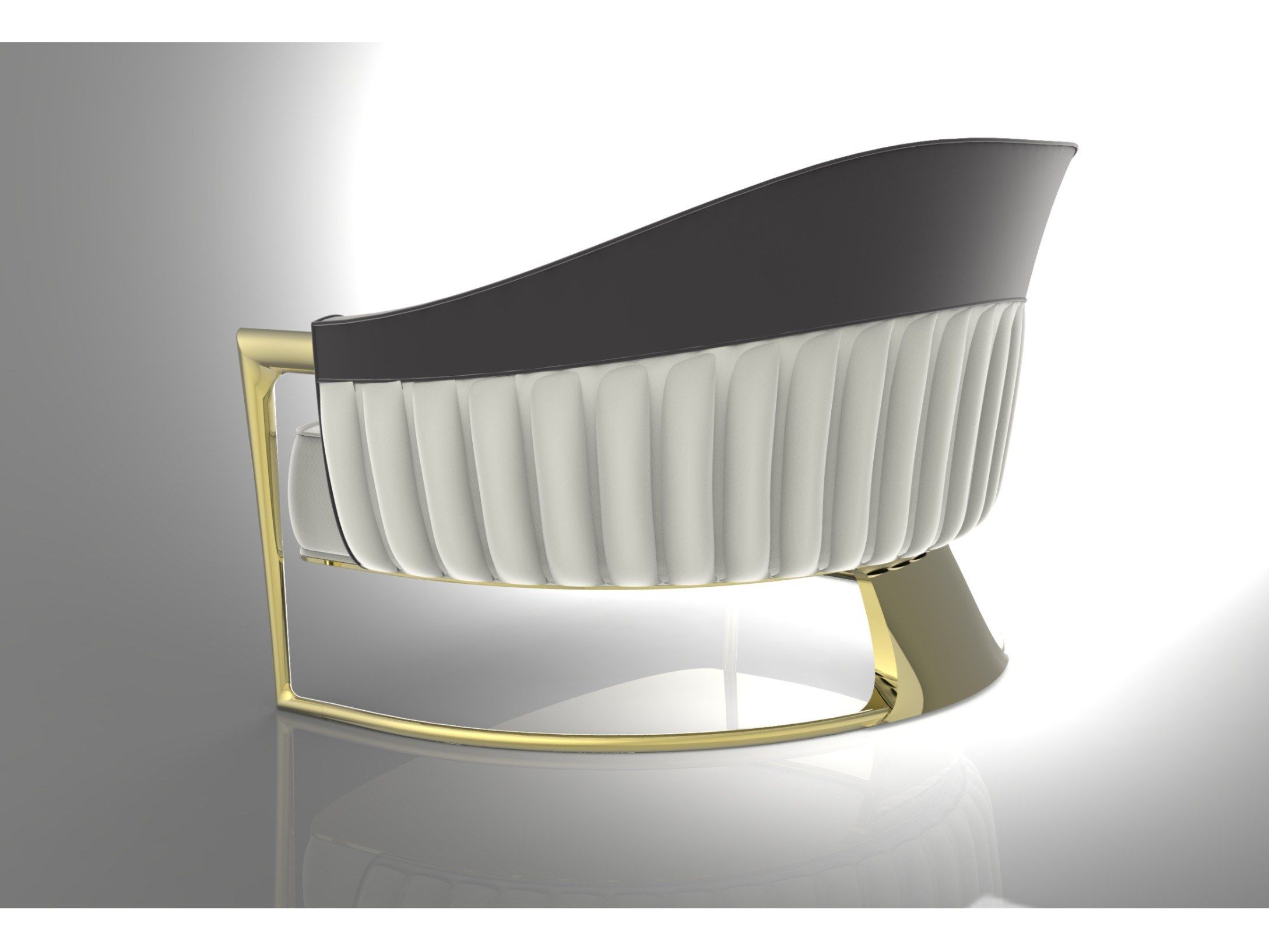 Тканевое кресло с подлокотниками Visionnaire GRACE ARCH-00015952 - Вид №1