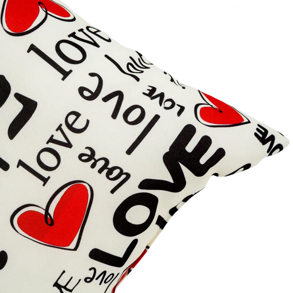 Подушка «Love», 40х40 см, цвет красный 82120479 STLM-2145860 SEASONS  - Вид №2