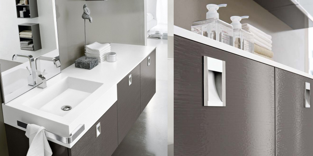 Комплект мебели для ванной Sky 42 Arbi Sky Rovere Colore Collection SKY42 - Вид №1