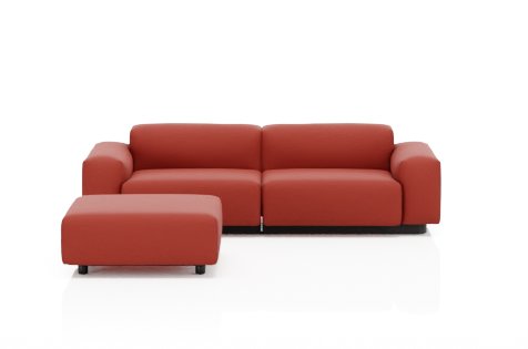 VITRA Мягкий модульный диван двухместный, пуфик Jasper Morrison, 2016 Vitraglobal sun-id-1986507