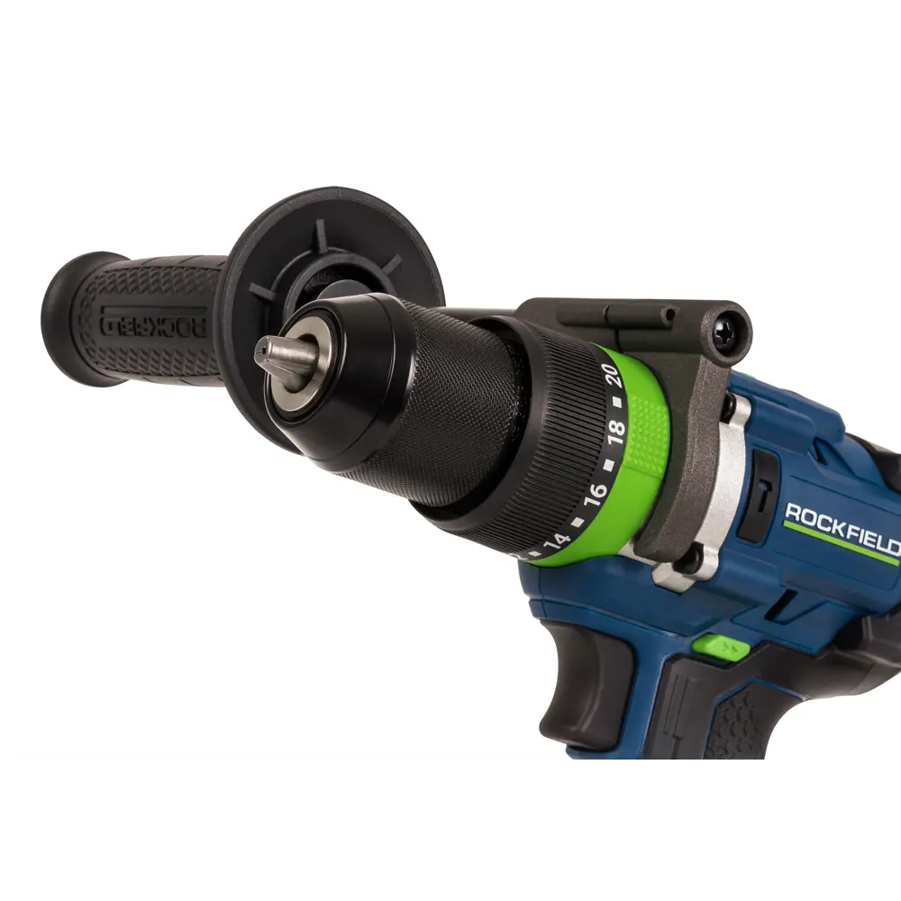 Аккумуляторная дрель-шуруповерт Rockfield RF2094BK с ударным механизмом 89366407 STLM-1498202 - Вид №6