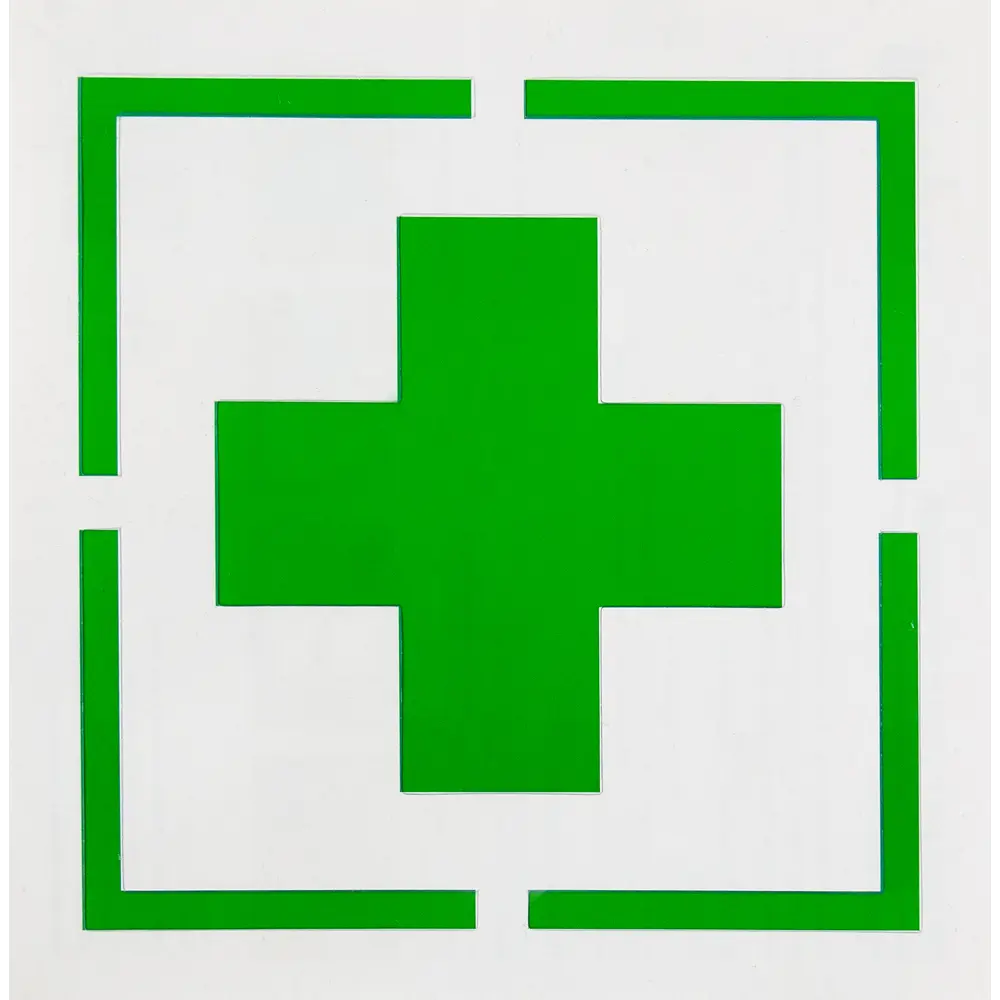 Трафарет «Аптечка» 20х20 см UNIBOB STLM-2107556