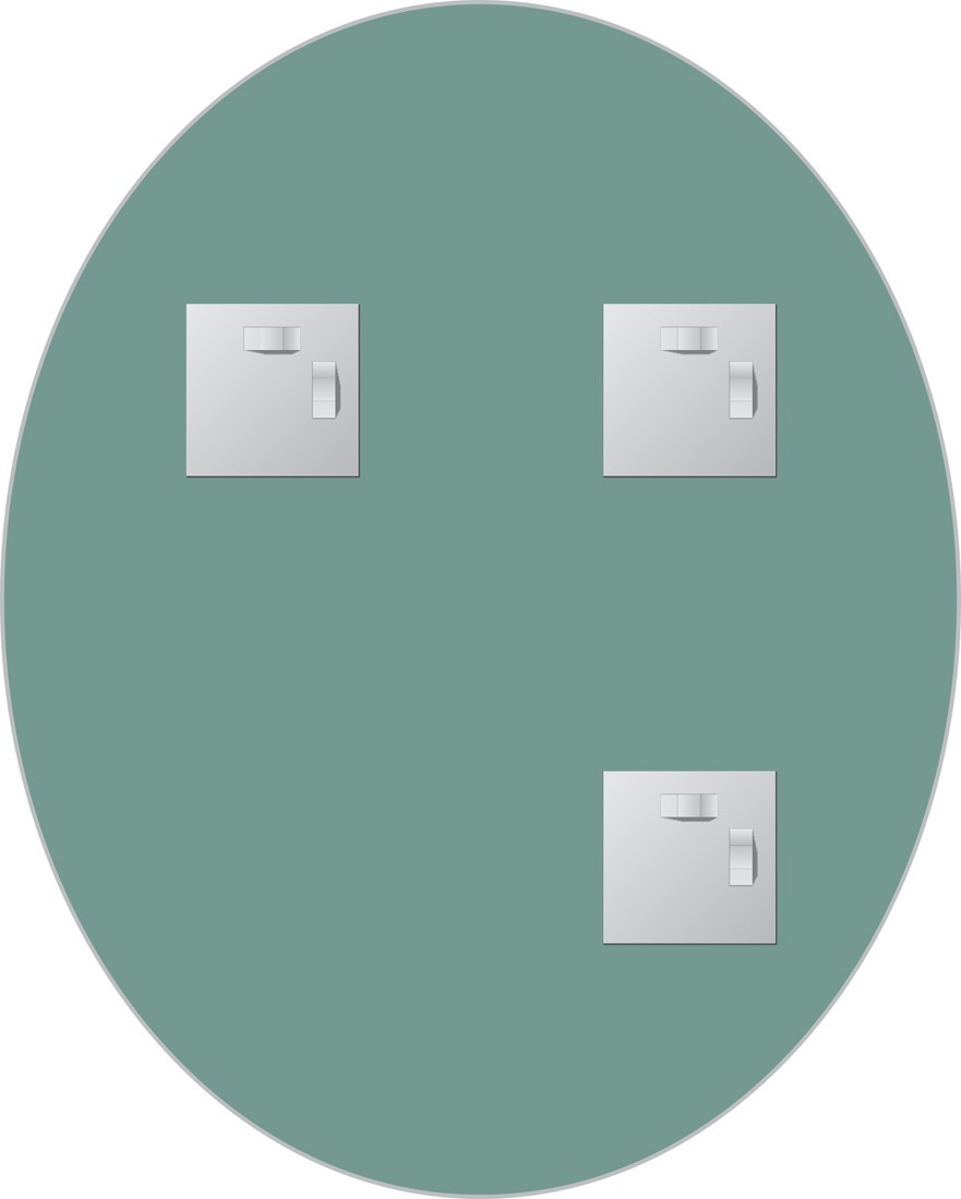 BY 0026 Зеркало со шлифованной кромкой EVOFORM Primary - Вид №2