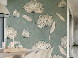 Обои из натурального ПВХ, экологически чистые, моющиеся