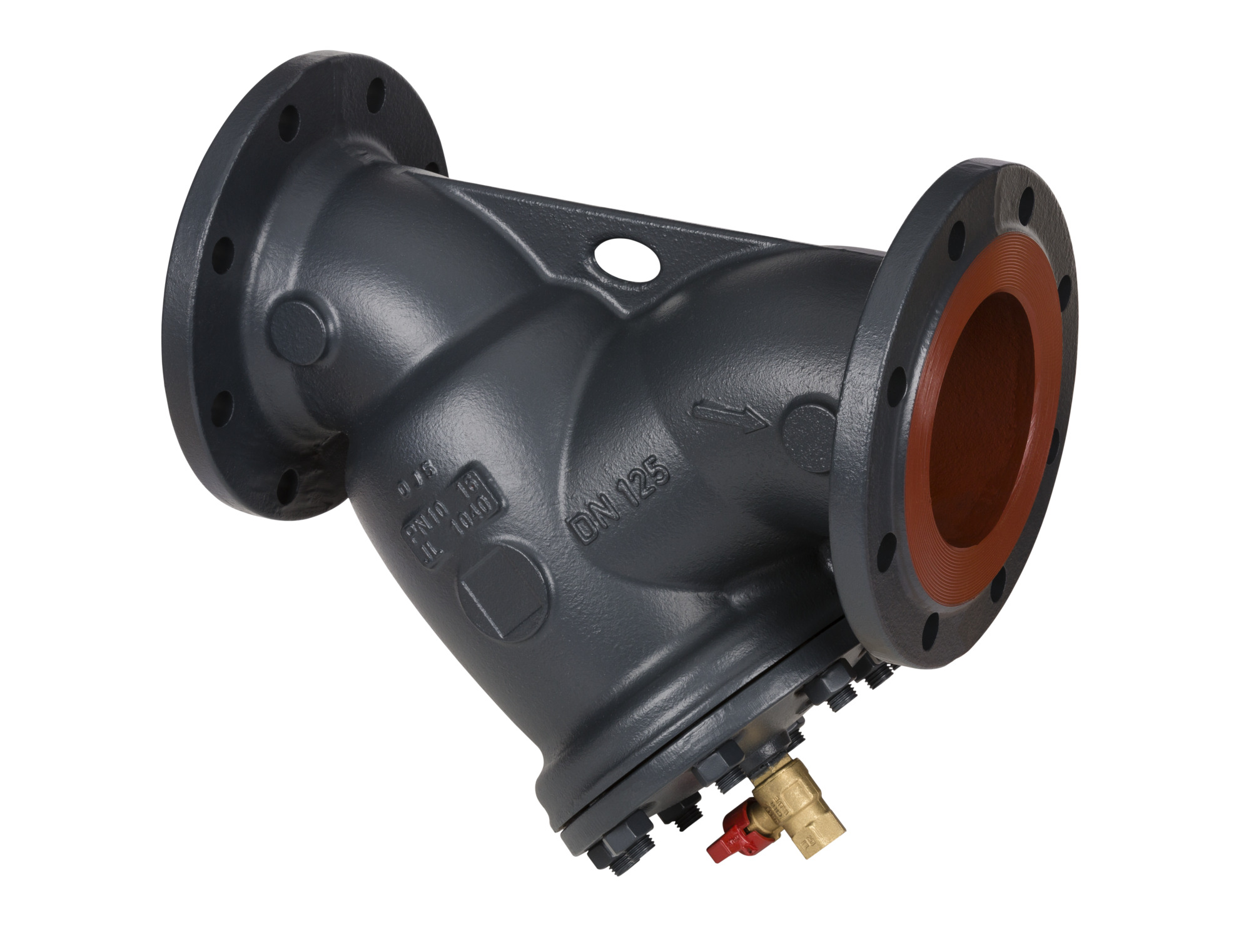 Danfoss Фильтр сетчатый FVF Фильтр сетчатый FVF Ру25 Ду150 с пробкой 065B7780  - Вид №11