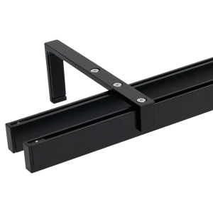 Двухрядный настенный карниз ORBIS Mini 200 см в элегантном черном цвете 89430879