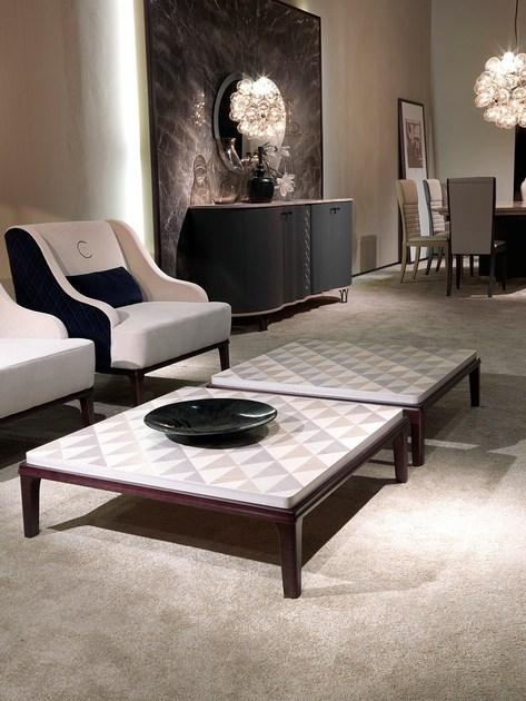 Carpanelli Квадратный журнальный столик для гостиной Square Tl61 - Вид №2