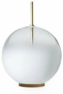 VeniceM Настольная лампа из дутого стекла с диммером Misty