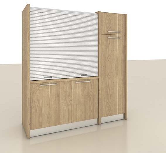 Mobilspazio Выдвижная деревянная мини-кухня Zeus sun-id-1370719 - Вид №6