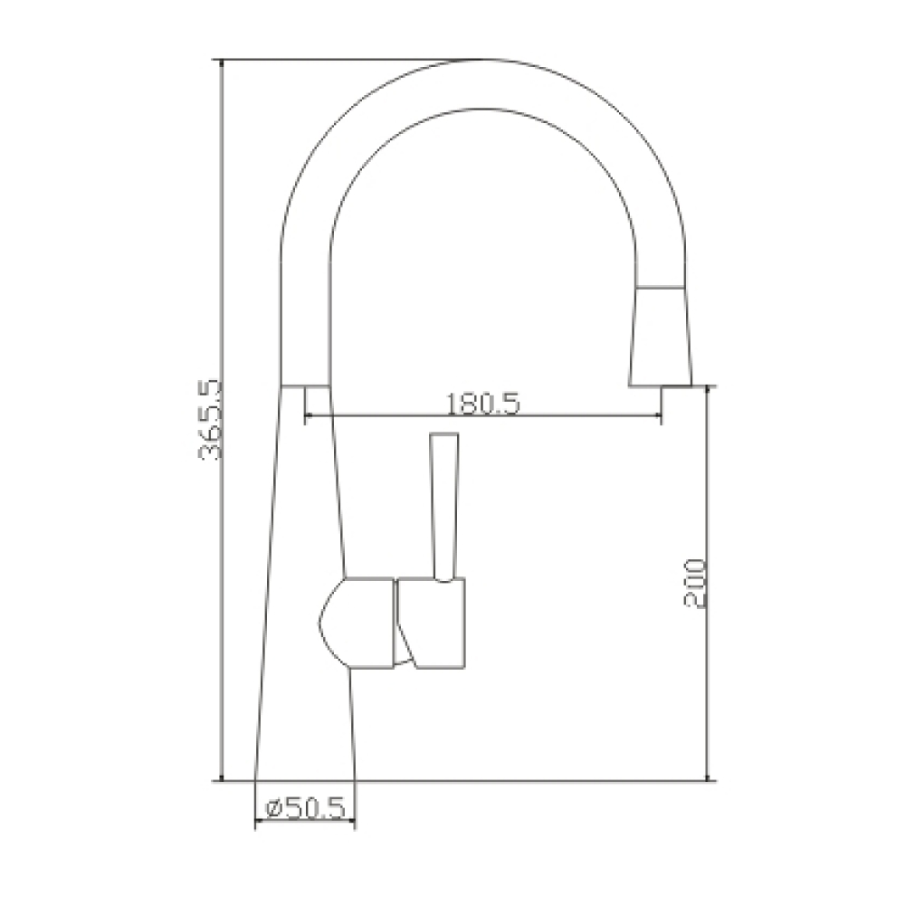 Кухонные смесители Eco Venice SSN-1084P-SS SEAMAN - Вид №2